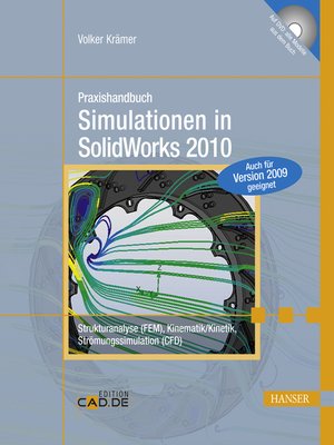 cover image of Praxishandbuch Simulationen in SolidWorks 2010